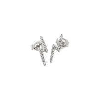 Lightning Diamond Stud Earrings