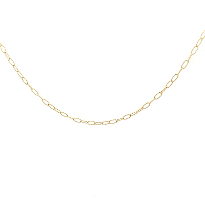 Paper Clip Diamond Cut 2MM Link Chain