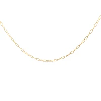 Paper Clip Diamond Cut 2MM Link Chain