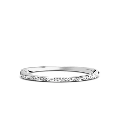 Opposites Attract Bangle Bracelet