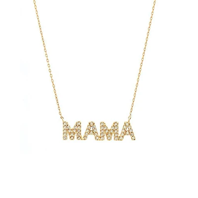 MAMA Diamond Necklace
