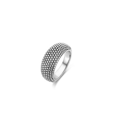 Urchin Wide Silver Ring