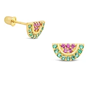 Watermelon Stud Earrings