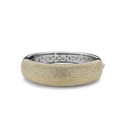 Spectacular Shine Cognac Bangle Bracelet