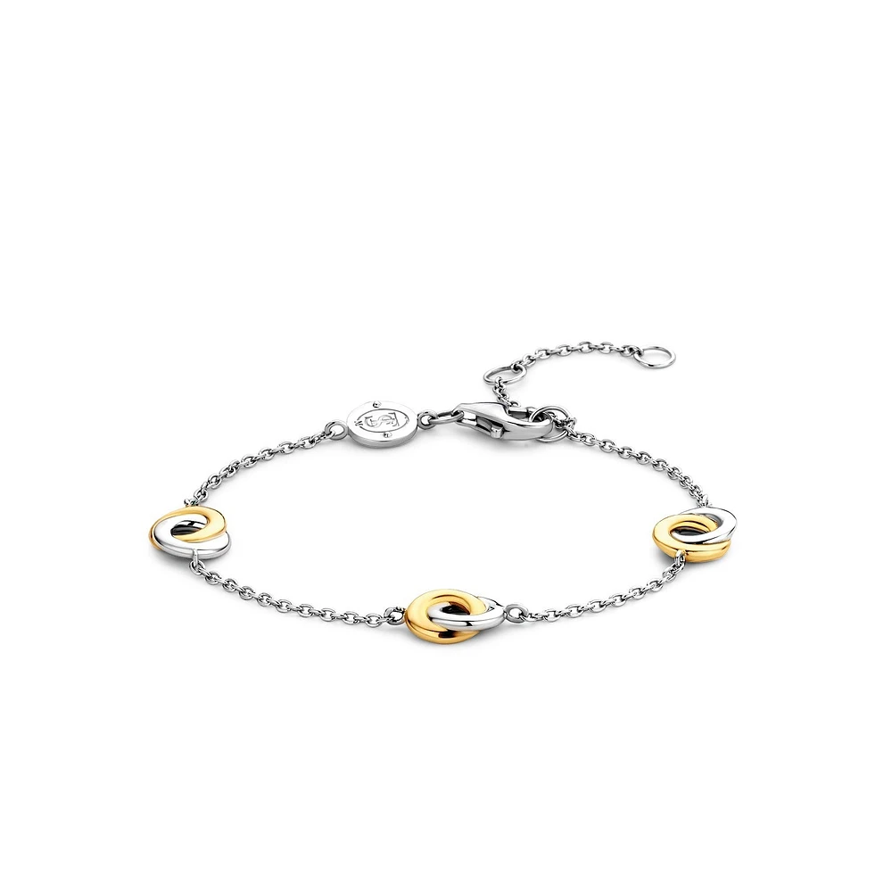 Infinite Wish Two Tone Bracelet