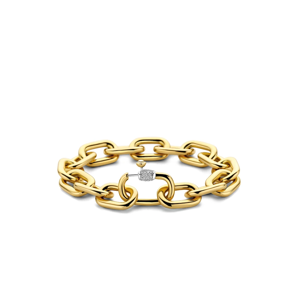 Light Golden Links Bracelet