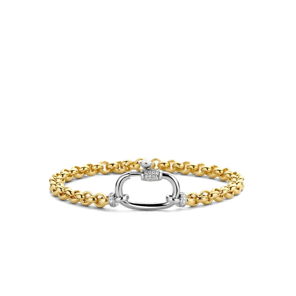 Opulent Rolo Golden Bracelet