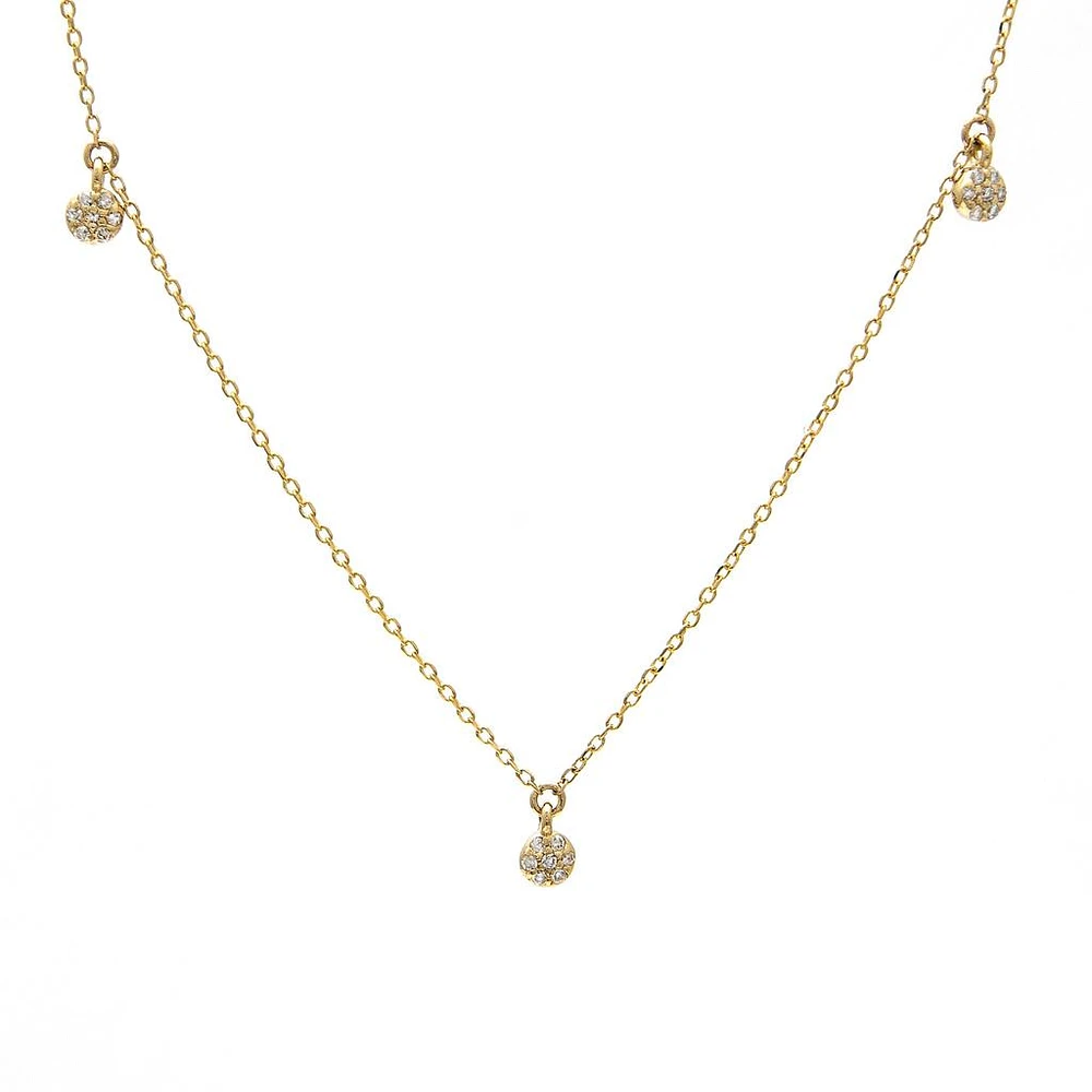 Dancing Diamonds Necklace