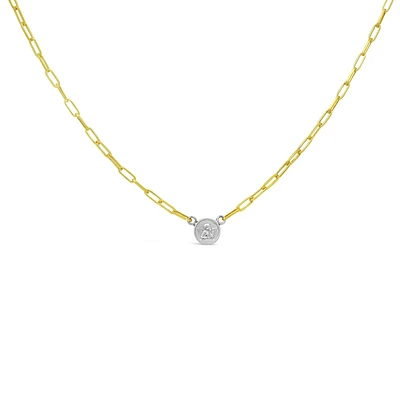 Guardian Angel Paperclip Kids Necklace