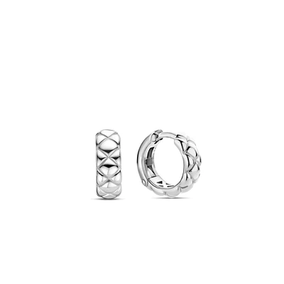 Padded 14MM Huggie Earrings