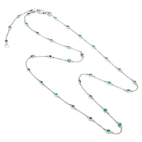 Emerald by the yard Necklace