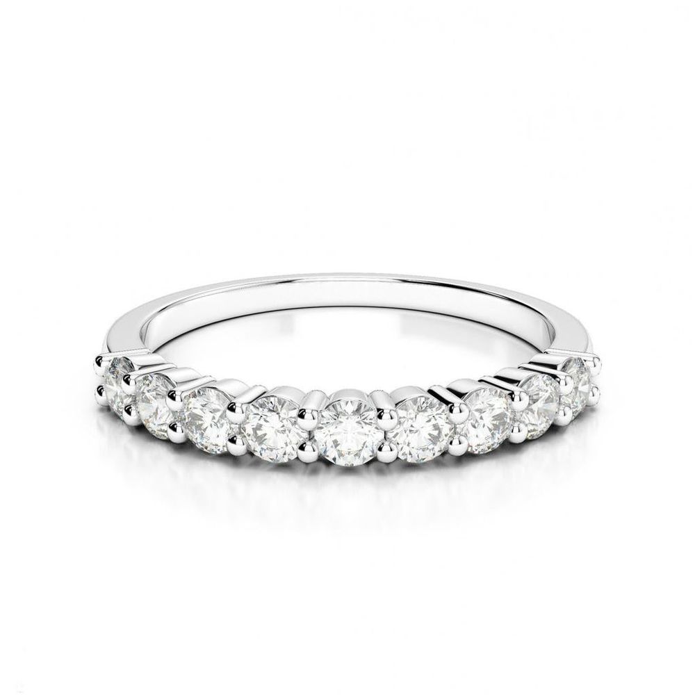 9 Diamond 1.11ct Ring