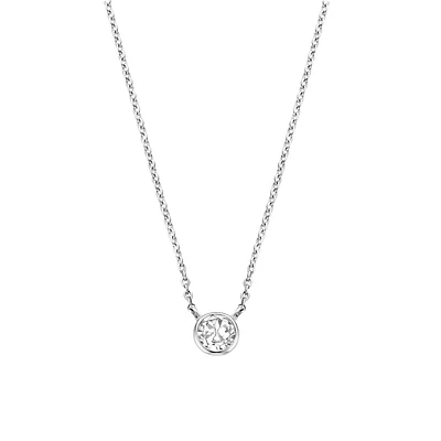 Mini Dot Zirconia Necklace