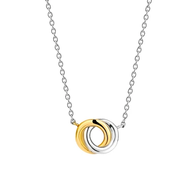 Infinite Wish Two Tone Necklace