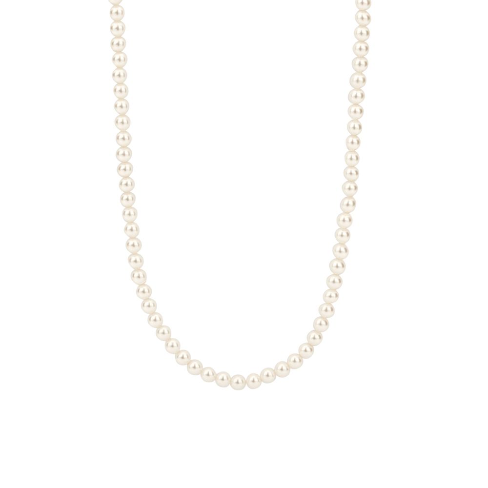 Radiant Pearl 4mm Bead Necklace