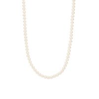 Radiant Pearl 4mm Bead Necklace