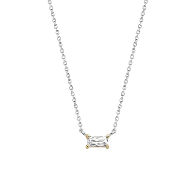 Emerald Cut Neckalce