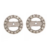 14K Diamond Earring Jackets