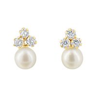 Trio Pearl Kids Earrings