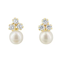 Trio Pearl Kids Earrings
