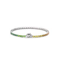Rainbow Tennis Bracelet
