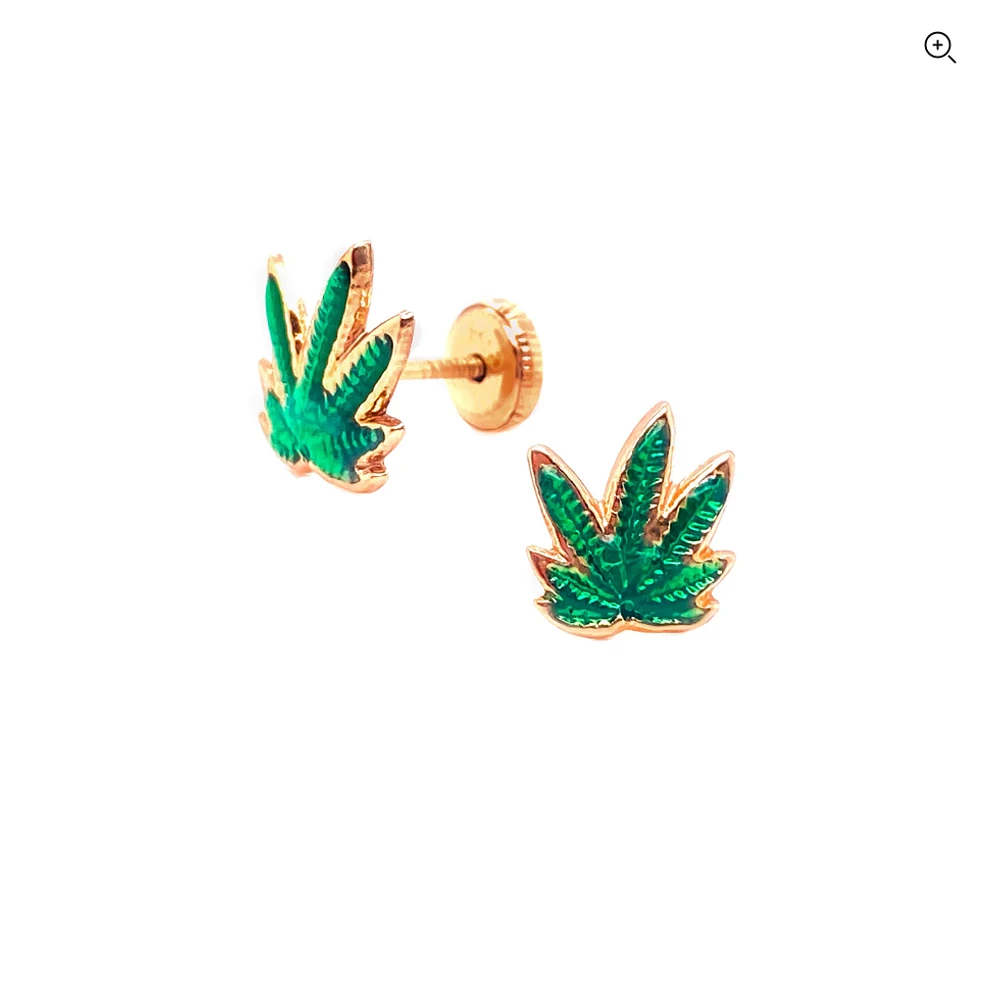 Mary Jane Stud Earrings