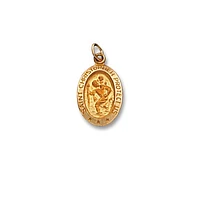 Saint Christopher 17mm Oval Pendant