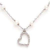 Pearl Heart Necklace