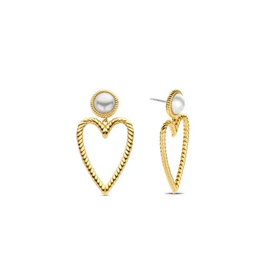 Joyful Pearl Love Earrings Limited Edition