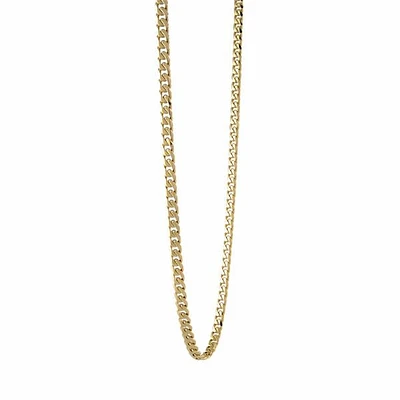 4.6mm Gold IP Steel Polished Curb Chain