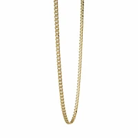 4.6mm Gold IP Steel Polished Curb Chain