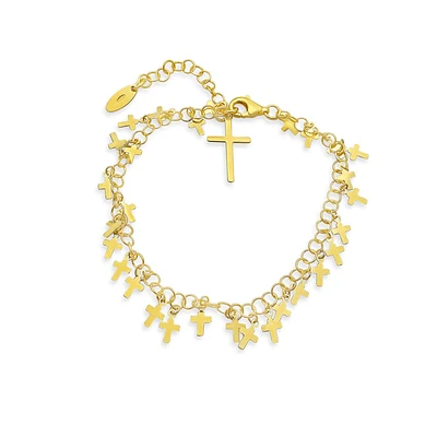 Multi Cross Kids Bracelet