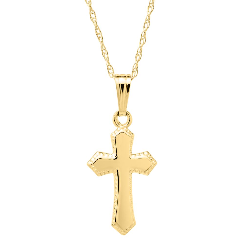 Polished Kids Cross Necklace