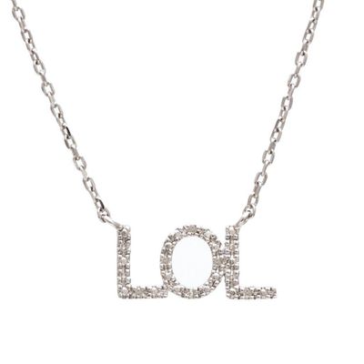 LOL Diamond Necklace