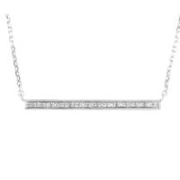 Sparkling Bar Necklace