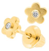 Flower Diamond Studs