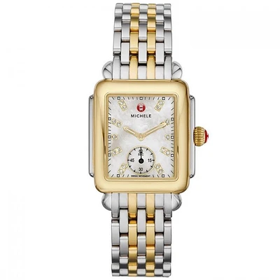 Deco Mid Diamond Two Tone Watch 31MM