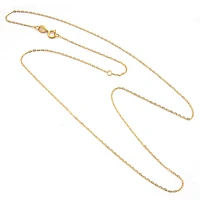 Basic Link Yellow Gold Chain 16-18''