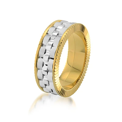 R-olex Design Cobalt 8mm Ring
