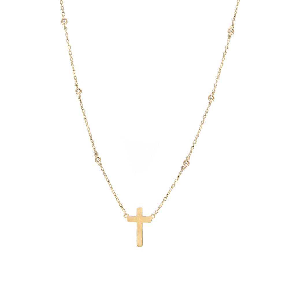 Golden Cross Necklace