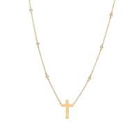 Golden Cross Necklace