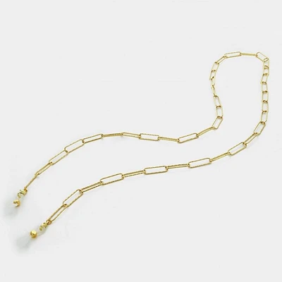 Textured Paperclip Multi way Chain