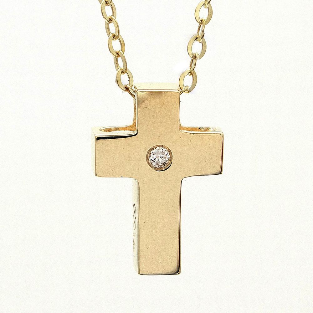 Golden Cross Necklace