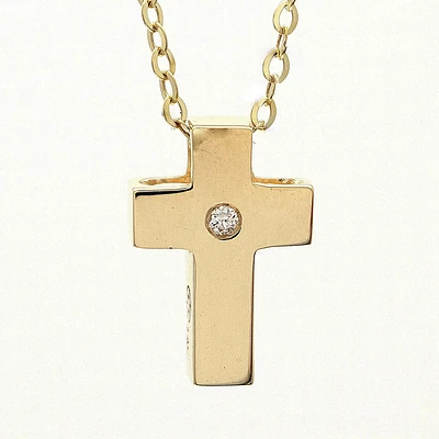 Golden Cross Necklace