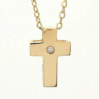 Golden Cross Necklace