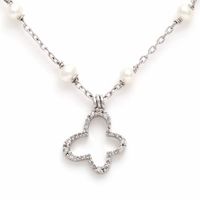 Butterfly Pearl Necklace