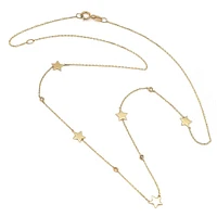 Five Star Diamond Stations Necklace