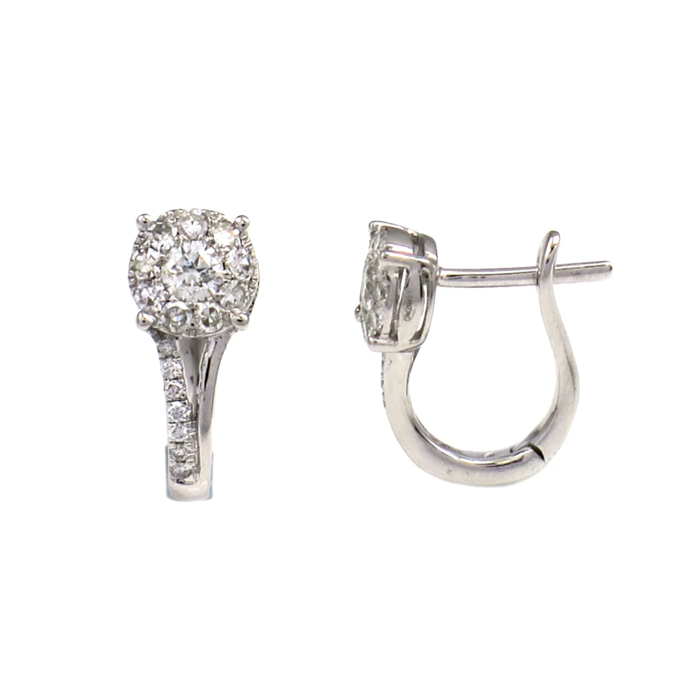 Split Shank huggie earrings