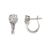 Split Shank huggie earrings