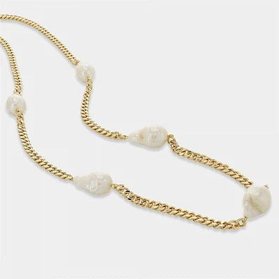 Baroque Pearl Multi Way Chain